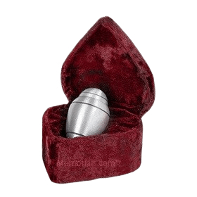 Brushed Alloy Keepsake Cremation Urn