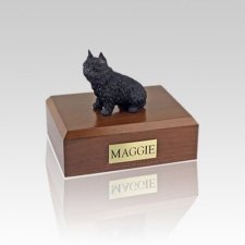 Brussels Griffon Black Small Dog Urn