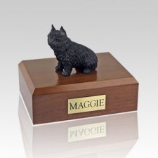 Brussels Griffon Black Dog Urns