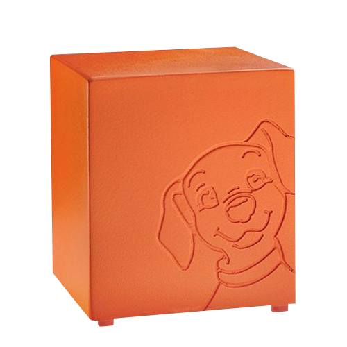 Buddy Orange Small Dog Urn