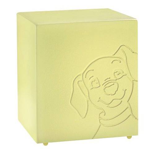 Buddy Yellow Dog Urn