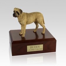 Bull Mastiff Standing Large Dog Urn