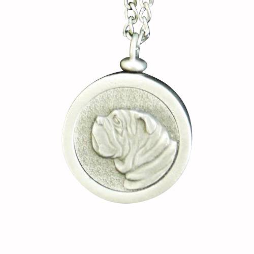 Bulldog Pet Memory Keychain