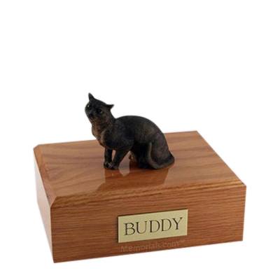 Burmese Himalayan Medium Cat Cremation Urn 