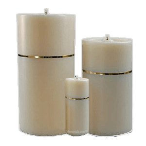 Candle Gold Cremation Urns