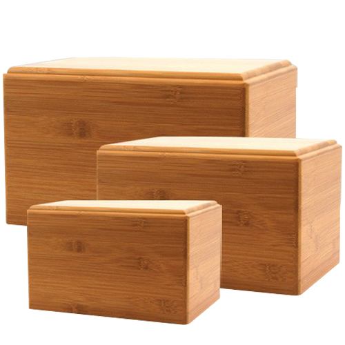 Bamboo Eternity Wood Urns