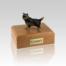 Cairn Terrier Brindle Medium Dog Urn