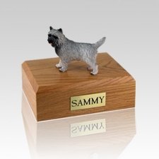 Cairn Terrier Gray Large Dog Urn