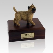 Cairn Terrier Walking Large Dog Urn