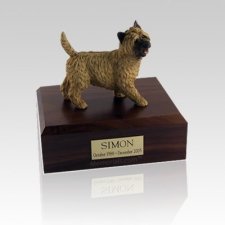 Cairn Terrier Walking Medium Dog Urn