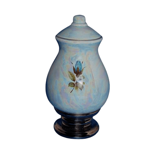 Callista Blue Keepsake Cremation Urn