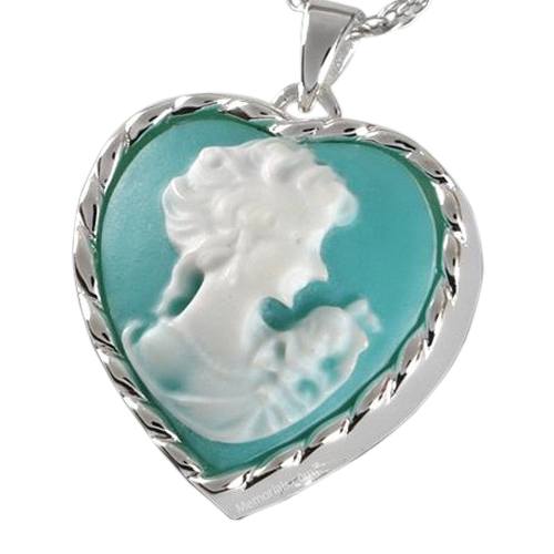 Cameo Cremation Pendant III