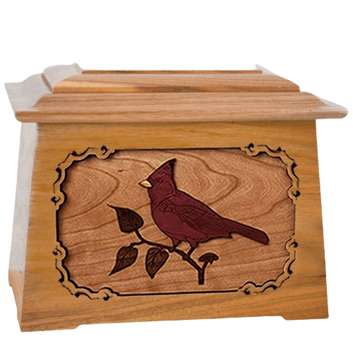 Cardinal Oak Aristocrat Cremation Urn