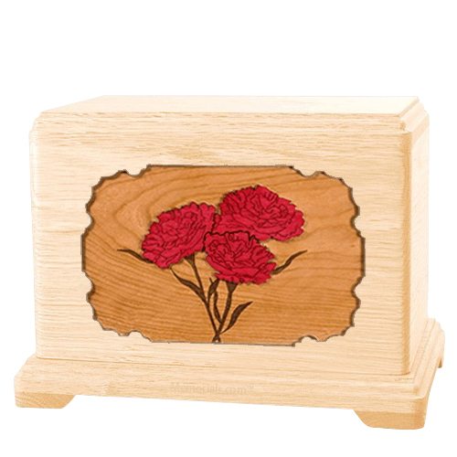 Carnation Maple Hampton Cremation Urn