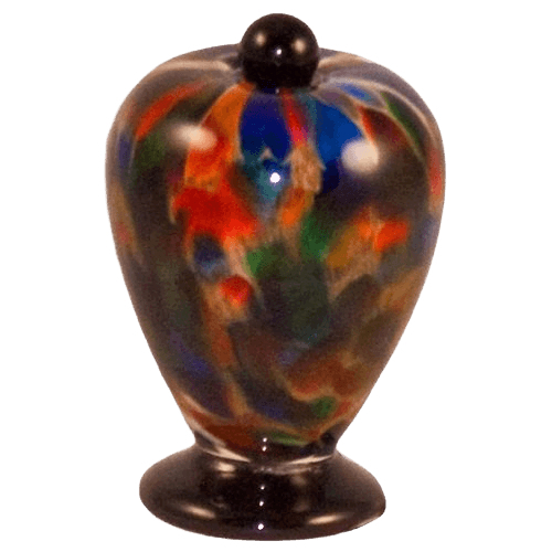 Carnival Glass Keepsake Urn