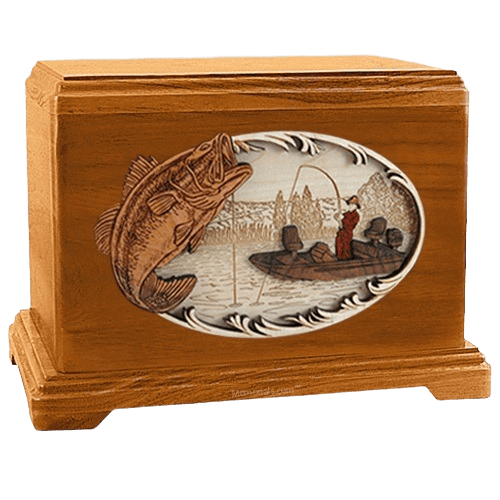 Catch of the Day Mahogany Hampton Cremation Urn