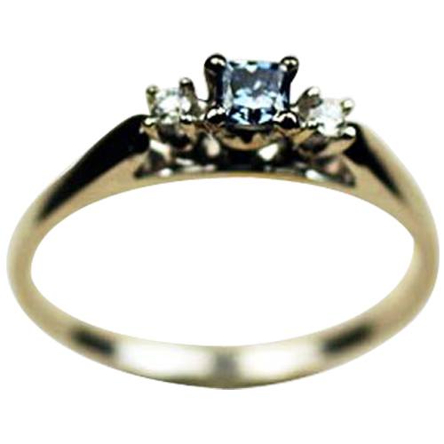 Cathedral Ring With Accent Diamonds III