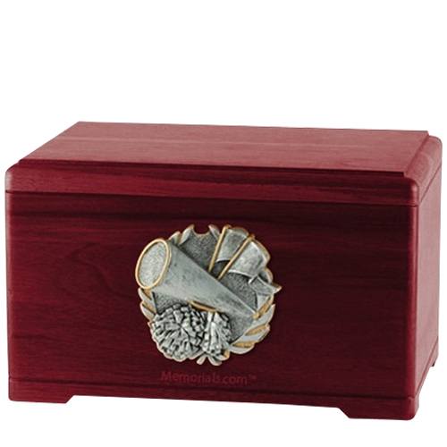 Cheerleading Rosewood Cremation Urn