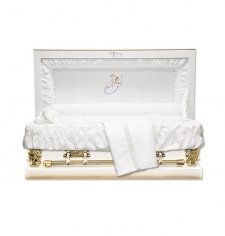 Cherub Caucasian Mini Child Casket