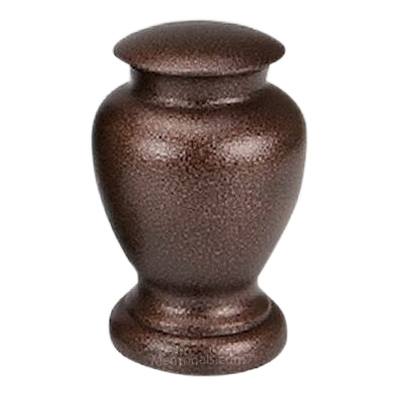 Chestnut Metal Pet Urn