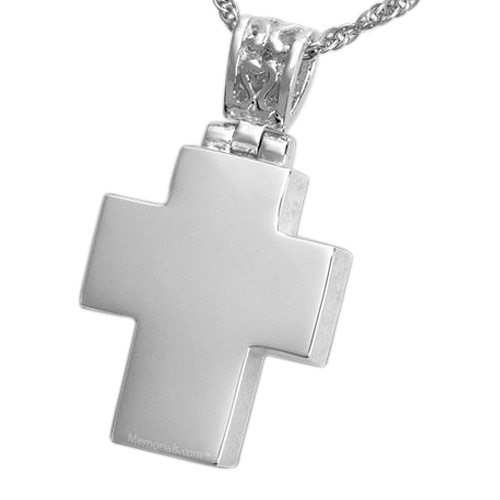 Chic Cross Cremation Pendant