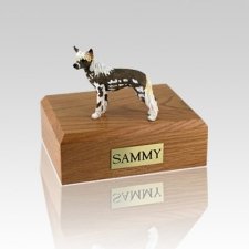 Chinese Crested Medium Dog Urn