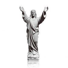 Christ the Redeemer Small Marble Statue