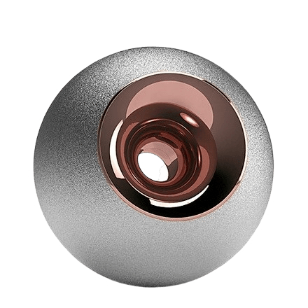 Chrome & Copper Orb Urns