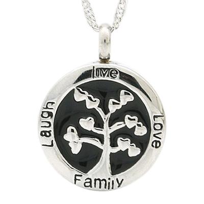 Circle of Life Cremation Necklace