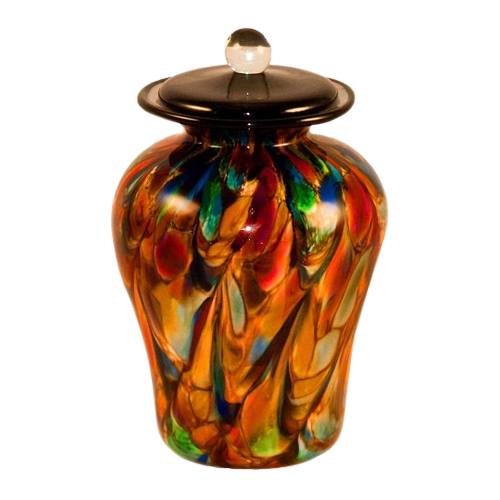 Circus Glass Pet Cremation Urn