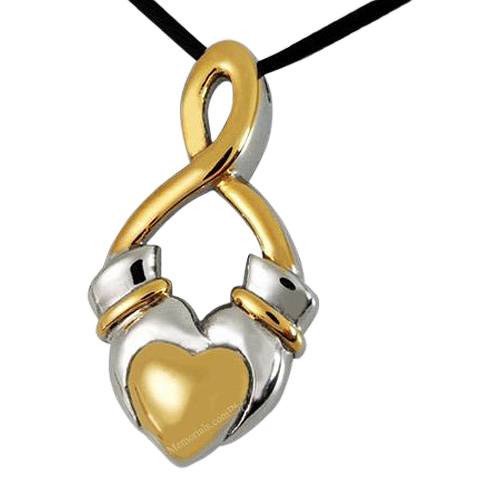 Claddagh Cremation Pendant