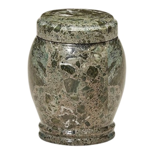 Classic Green Marble Pet Urn