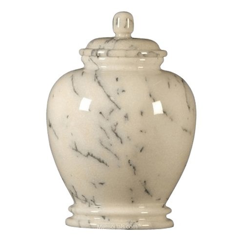 Classic Ivory Child Cremation Urn