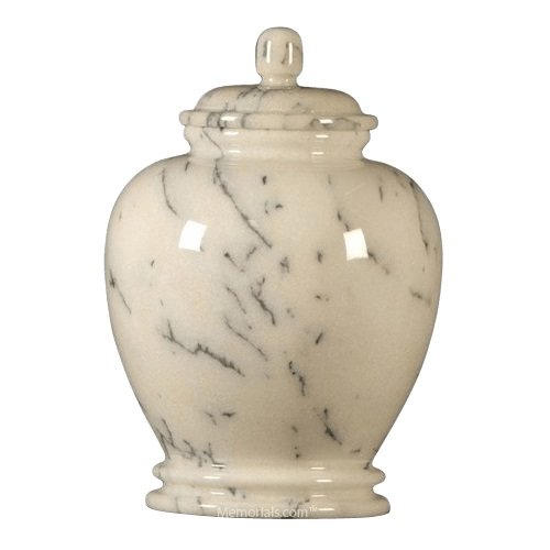 Classic Ivory Child Cremation Urns