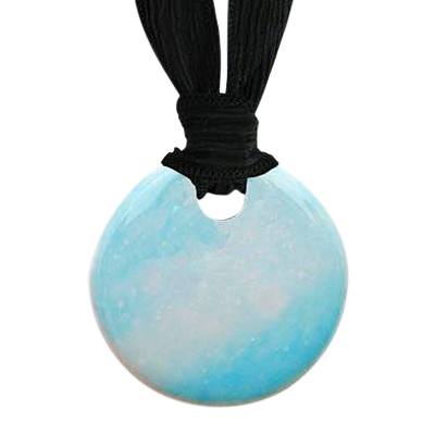 Clouds Small Cremation Ashes Pendant
