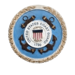 Coast Guard Medallion Appliques