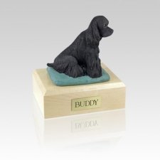 Cocker Black Medium Dog Urn