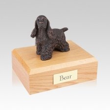 Cocker Spaniel Bronze Medium Dog Urn