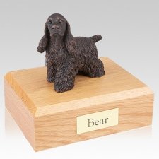 Cocker Spaniel Bronze X Large Dog Urn