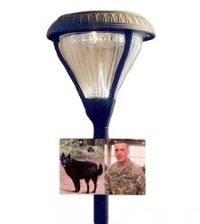 Comfort Pet Photo Grave Lamp