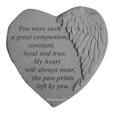 Companion Angel Heart Stone