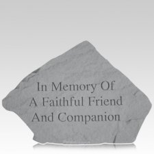 Companion Pet Memorial Stone