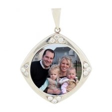 Contempo Silver Photo Pendant