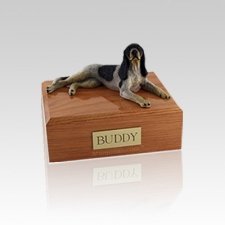 Coonhound Small Dog Urn