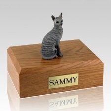 Cornish Rex Blue Cat Cremation Urns