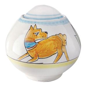 Correre Ceramic Dog Urn