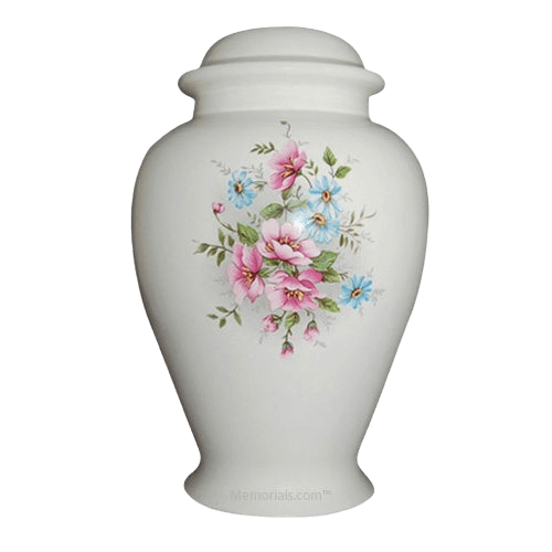 Country Blossom Cremation Urn