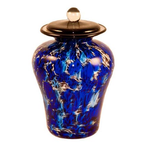 Cove Glass Pet Cremation Urn
