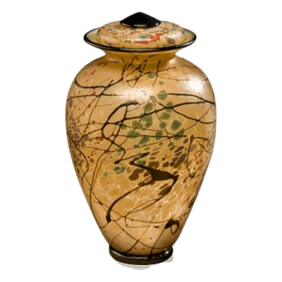 Creative Motion Glass Urn