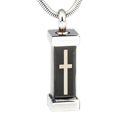 Cremation Cross Necklace